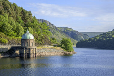 reservoir in mid-wales uk