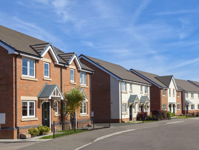 Hometrack - Modern english street view