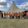 Phoebus team lends a hand at Newlands Bishop Farm