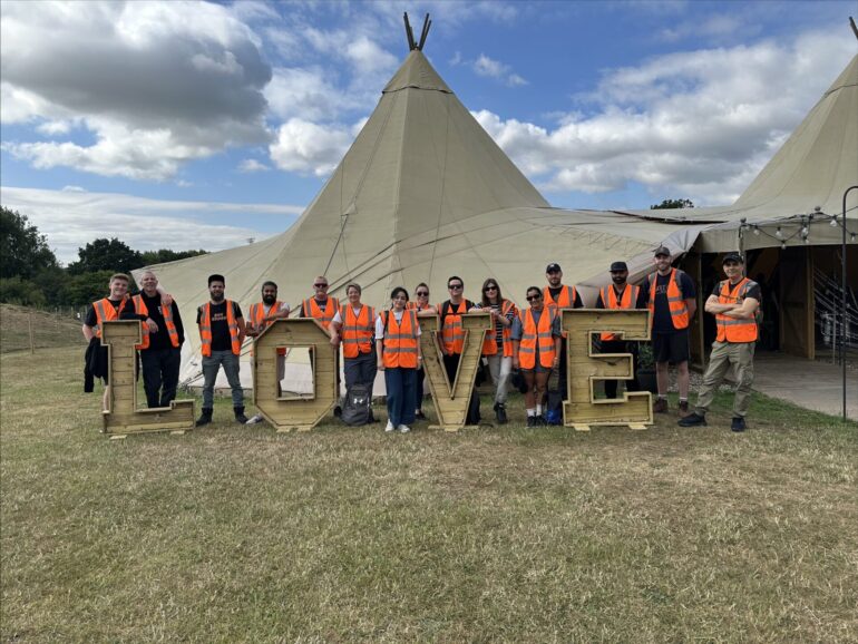 Phoebus team lends a hand at Newlands Bishop Farm
