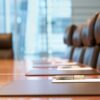 Empty Conference Board room
